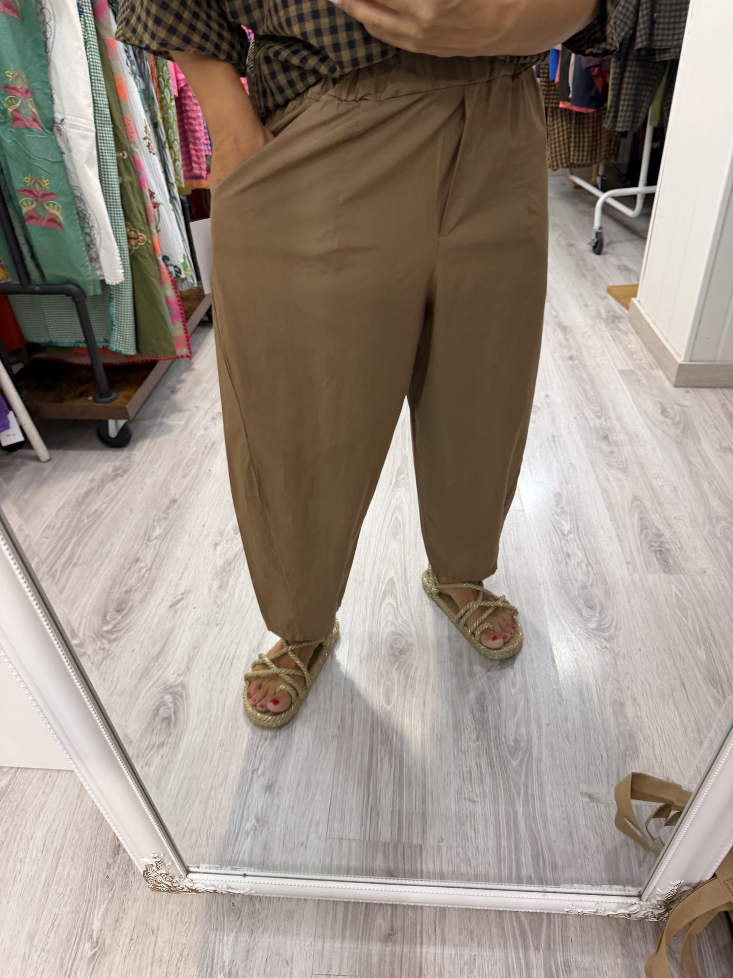 Pantalón Sendai summer camel