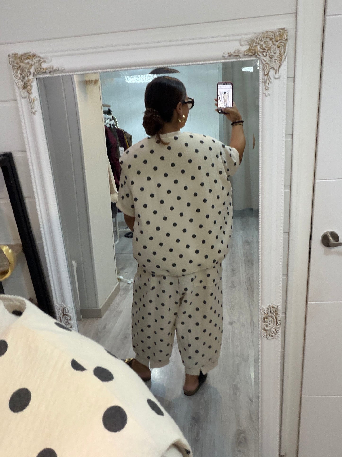 Chaleco Sakita oversize beige