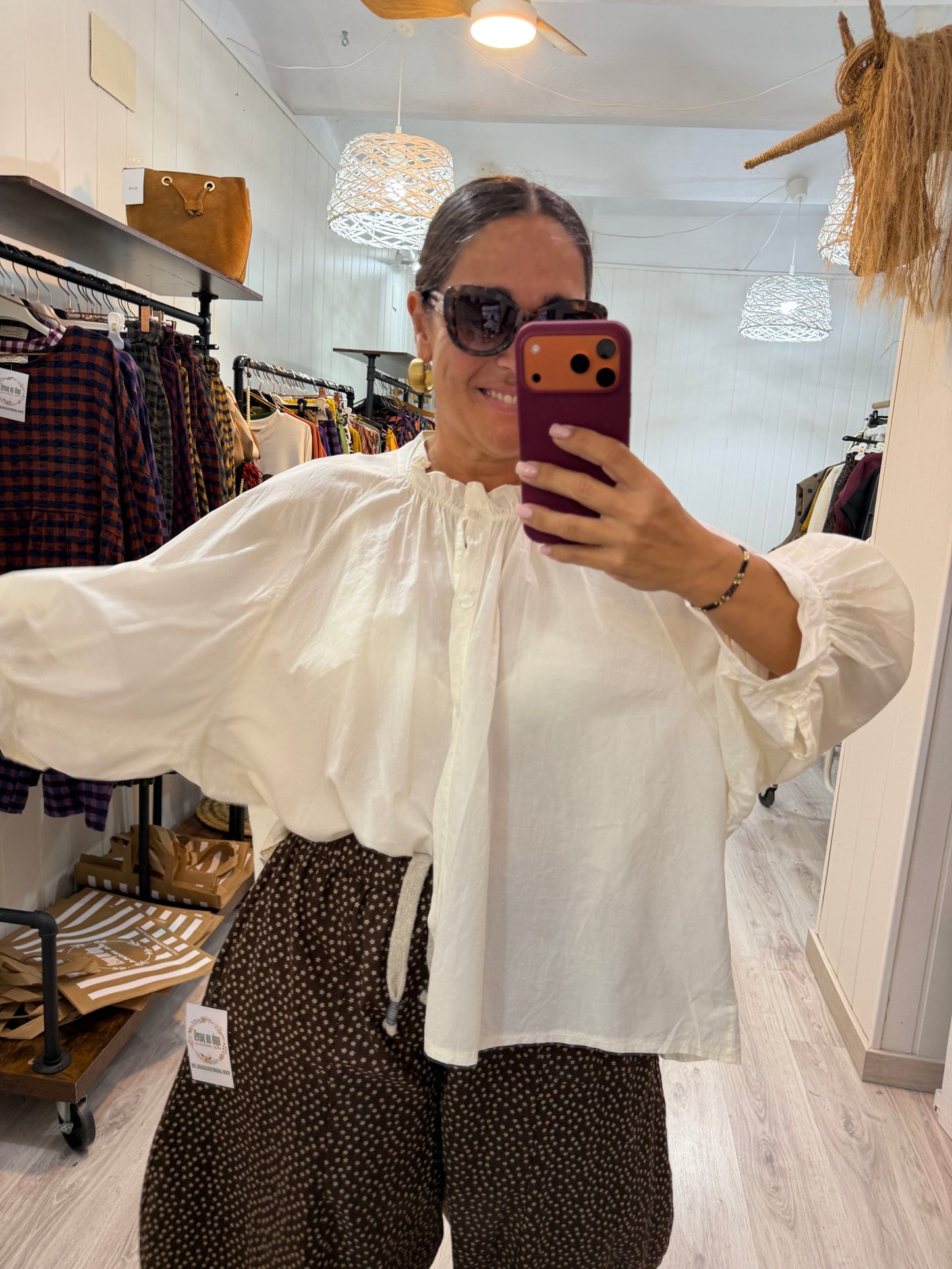 Blusa Akira crudo