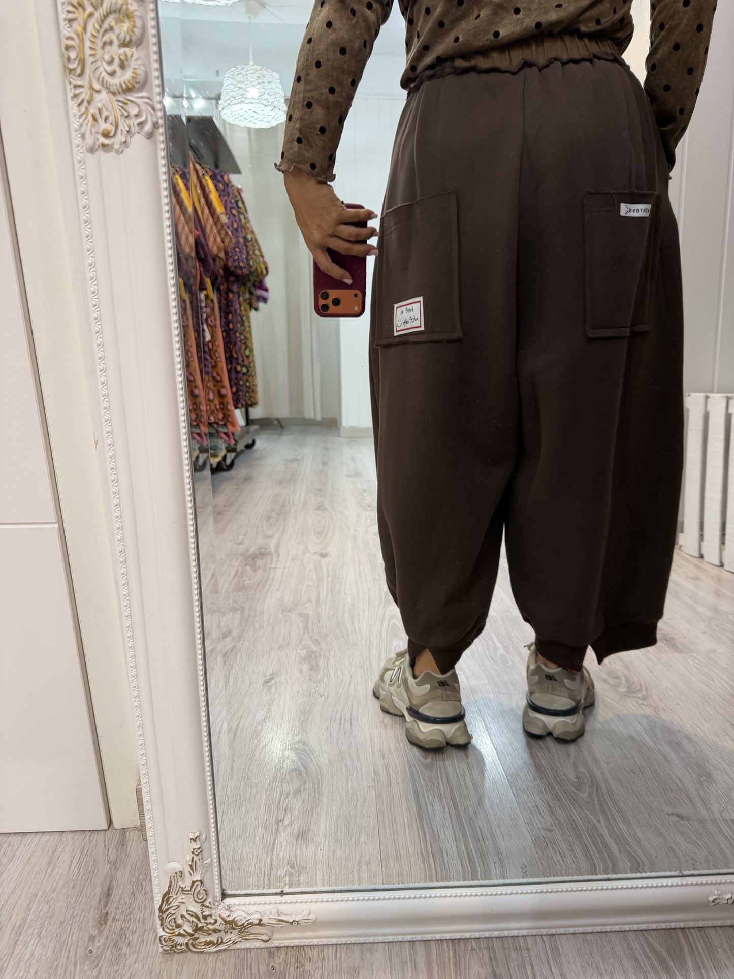 Conjunto Mei oversize chocolate