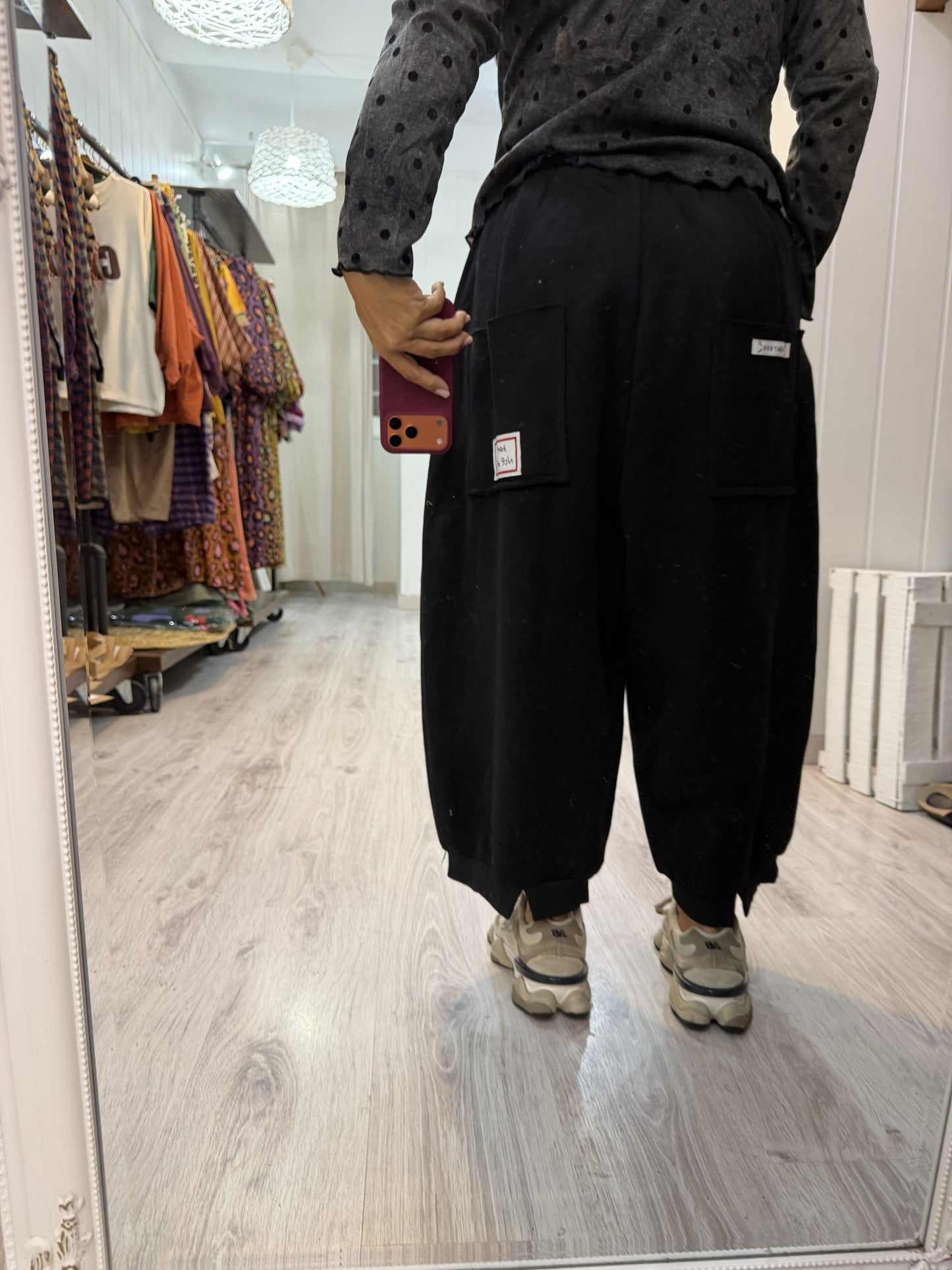 Conjunto Mei oversize negro