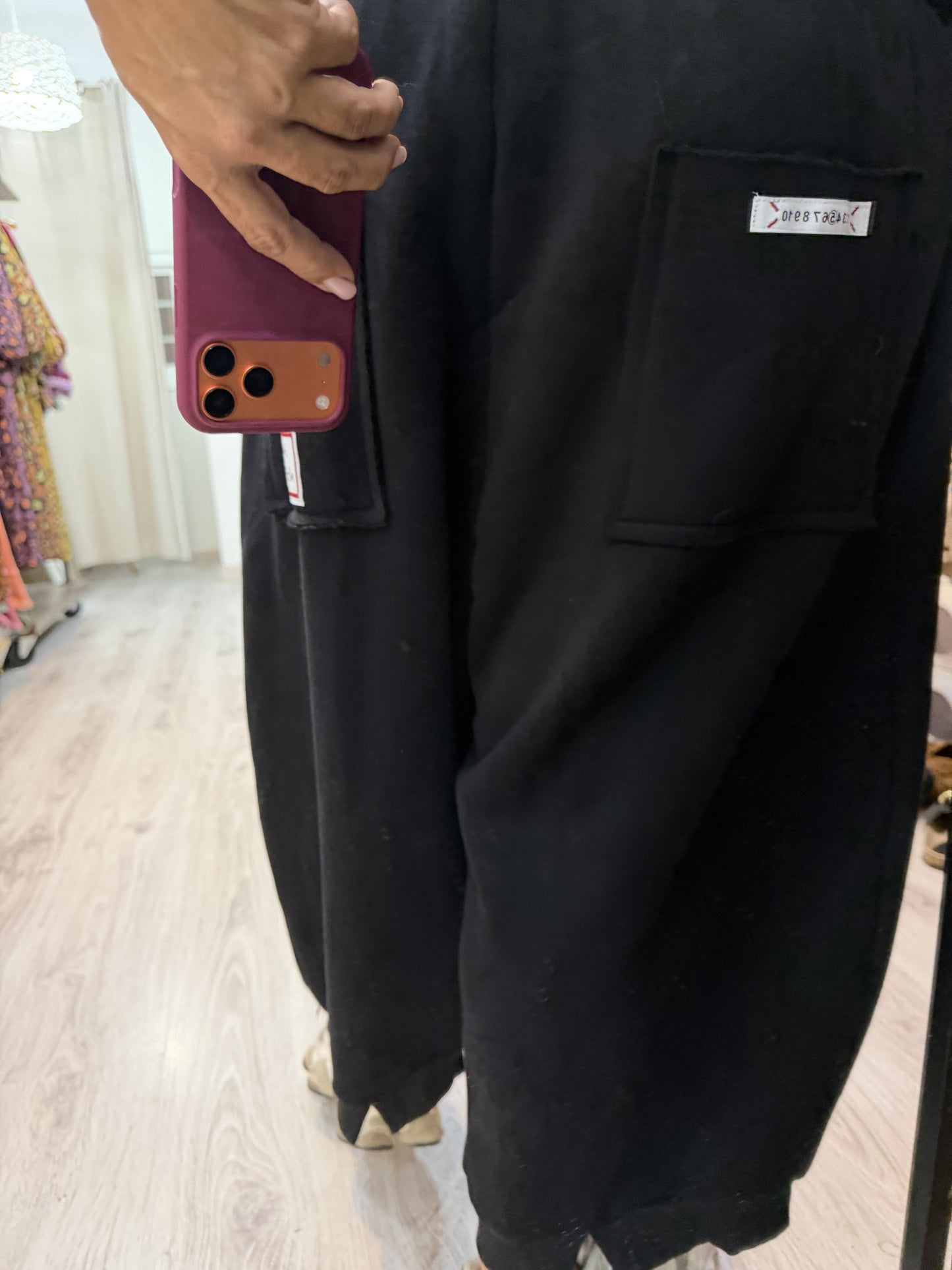 Conjunto Mei oversize negro