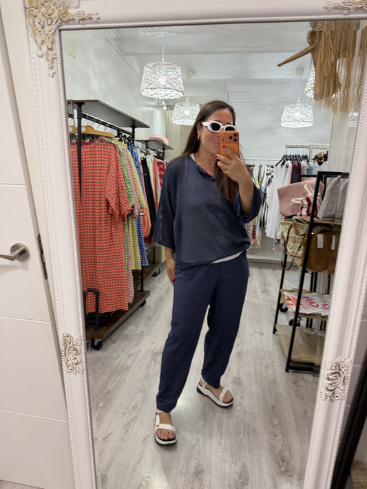 Pantalón Sendai jogger marino