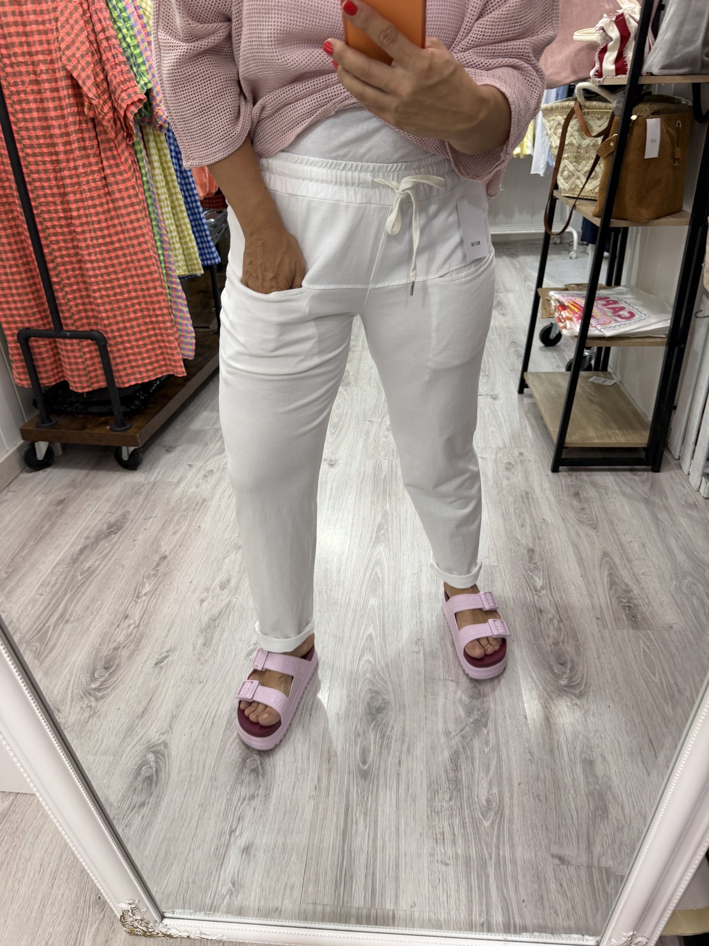 Pantalón Jogger Nagore blanco