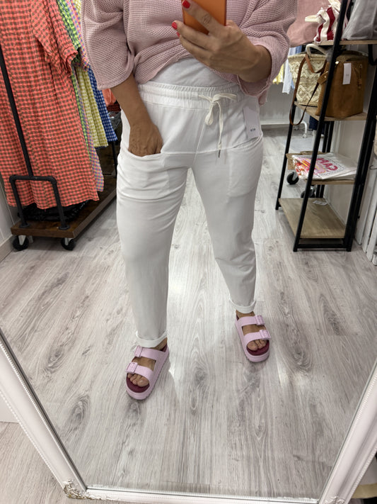 Pantalón Jogger Nagore blanco