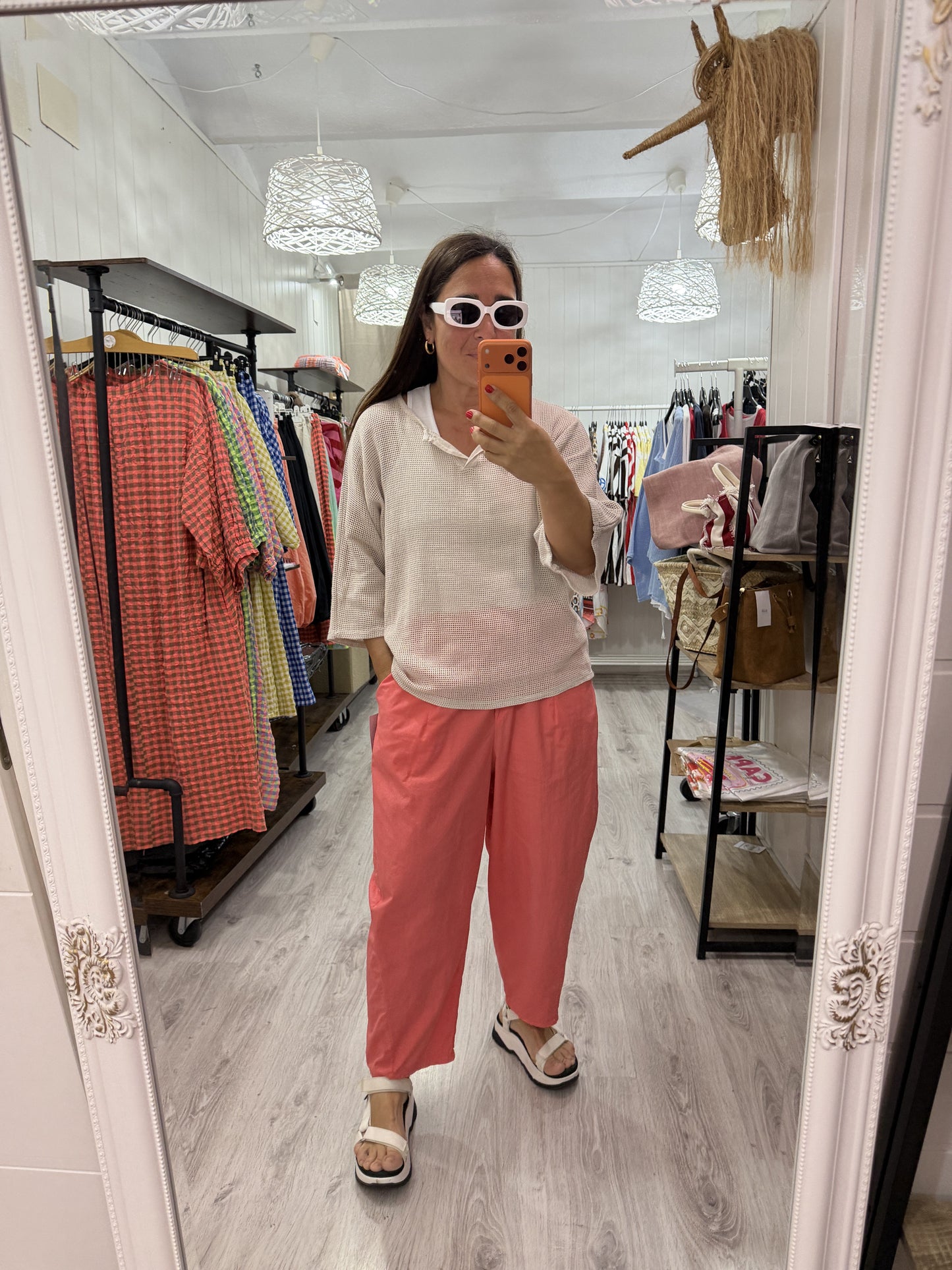 Pantalón Sendai Summer coral