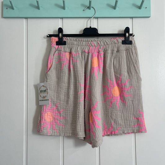 Short Soleil bambula beige