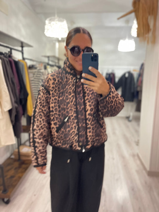 Abrigo Animal print