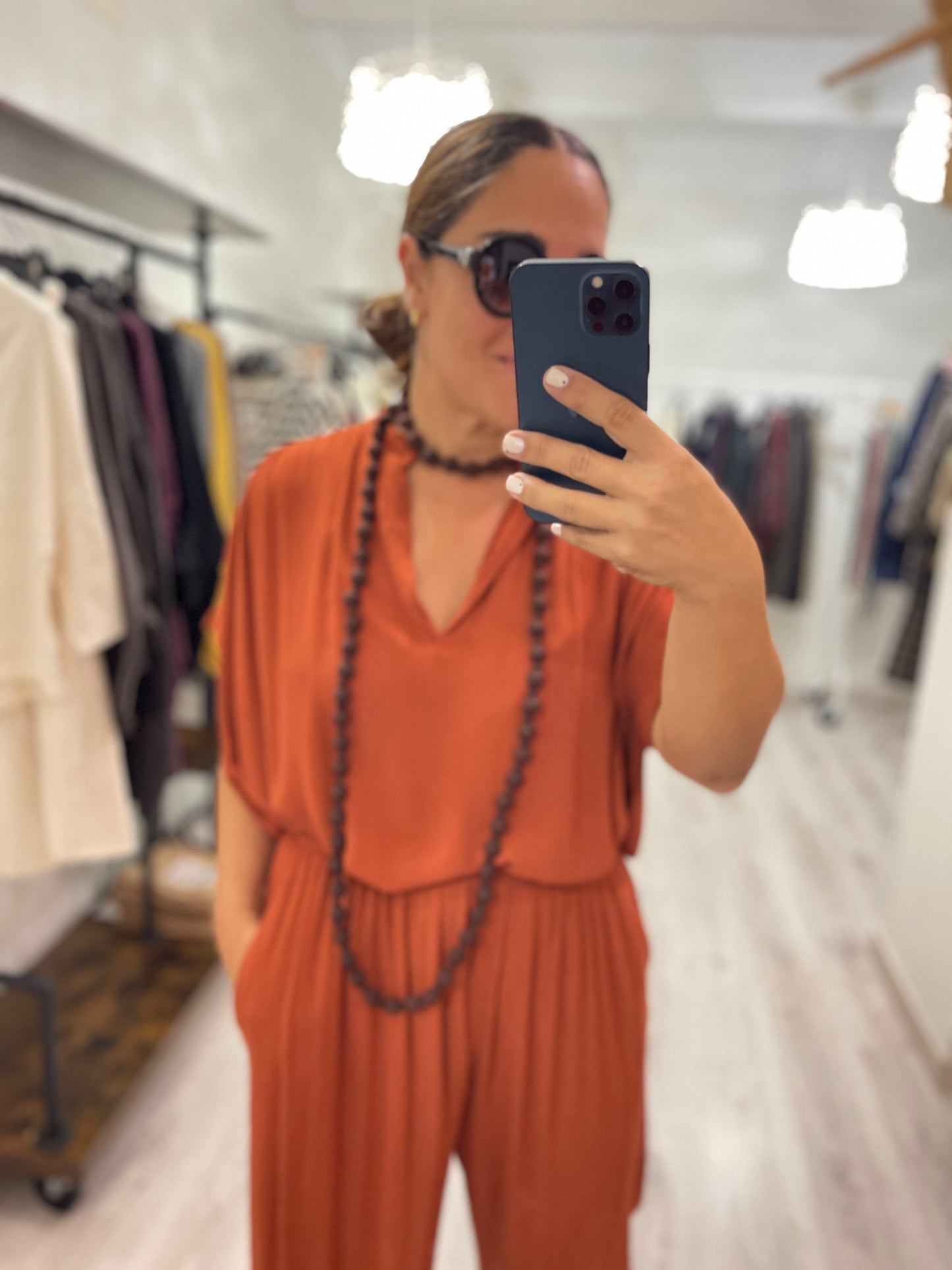 Conjunto Boho oversize caldera