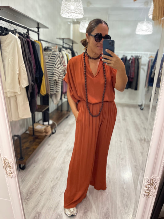 Conjunto Boho oversize caldera