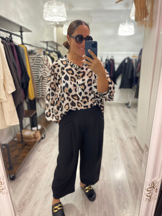 Camisa Bahibe animal print