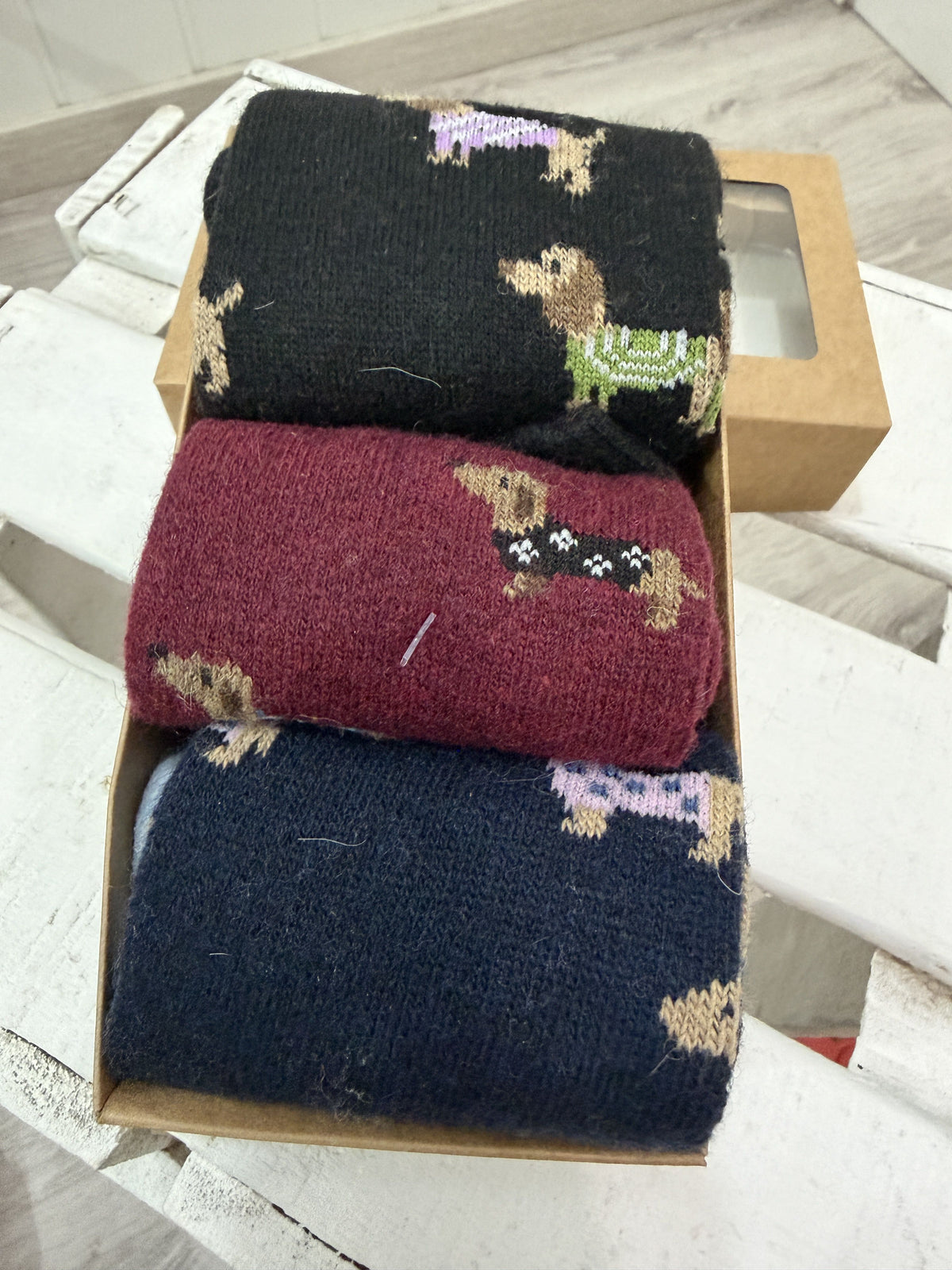 Pack 3 calcetines hombre perritos