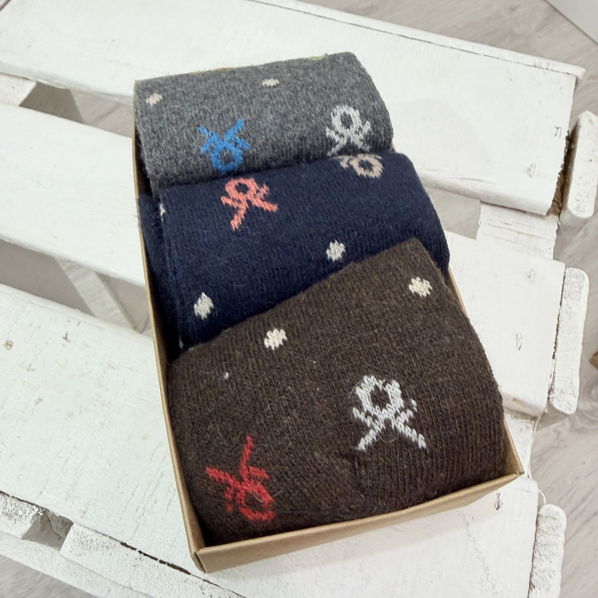 Pack 3 calcetines hombre lazos 1