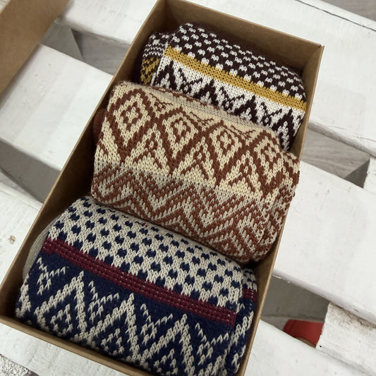 Pack 3 calcetines zigzag 1