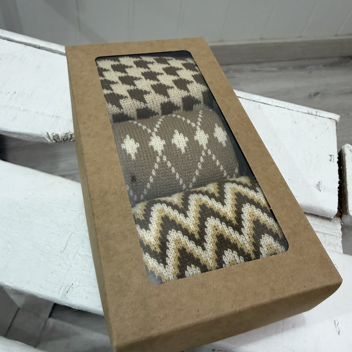 Pack 3 calcetines zigzag 2