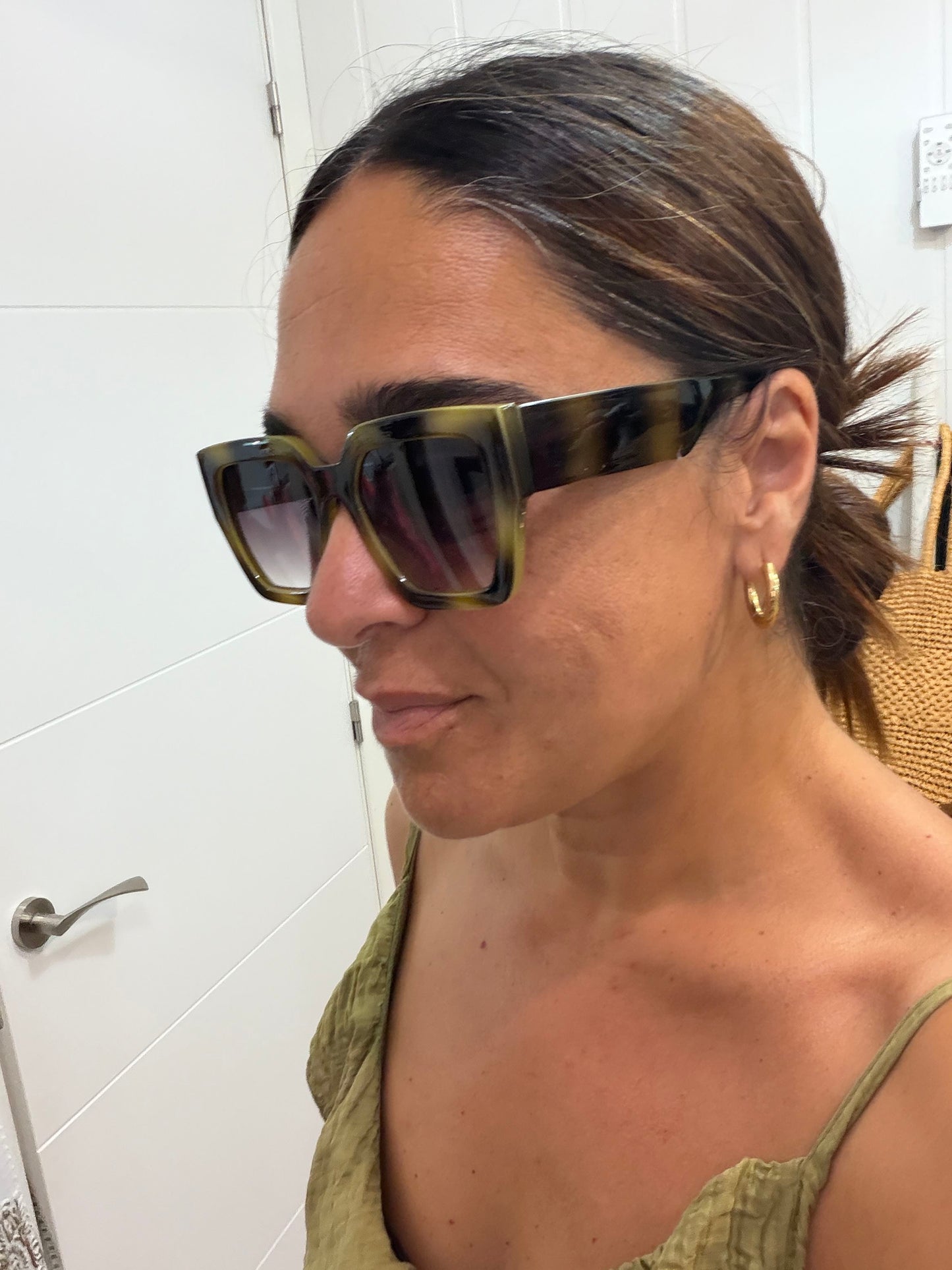Gafas Sombra pistacho