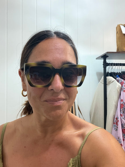 Gafas Sombra pistacho
