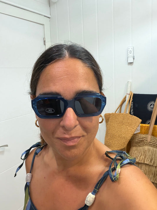 Gafas June azul y carey