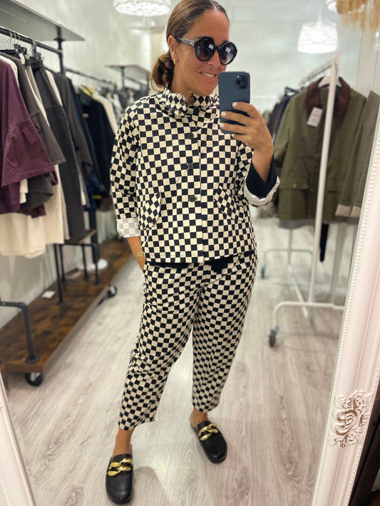 Chaqueta Damero