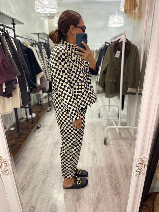 Chaqueta Damero