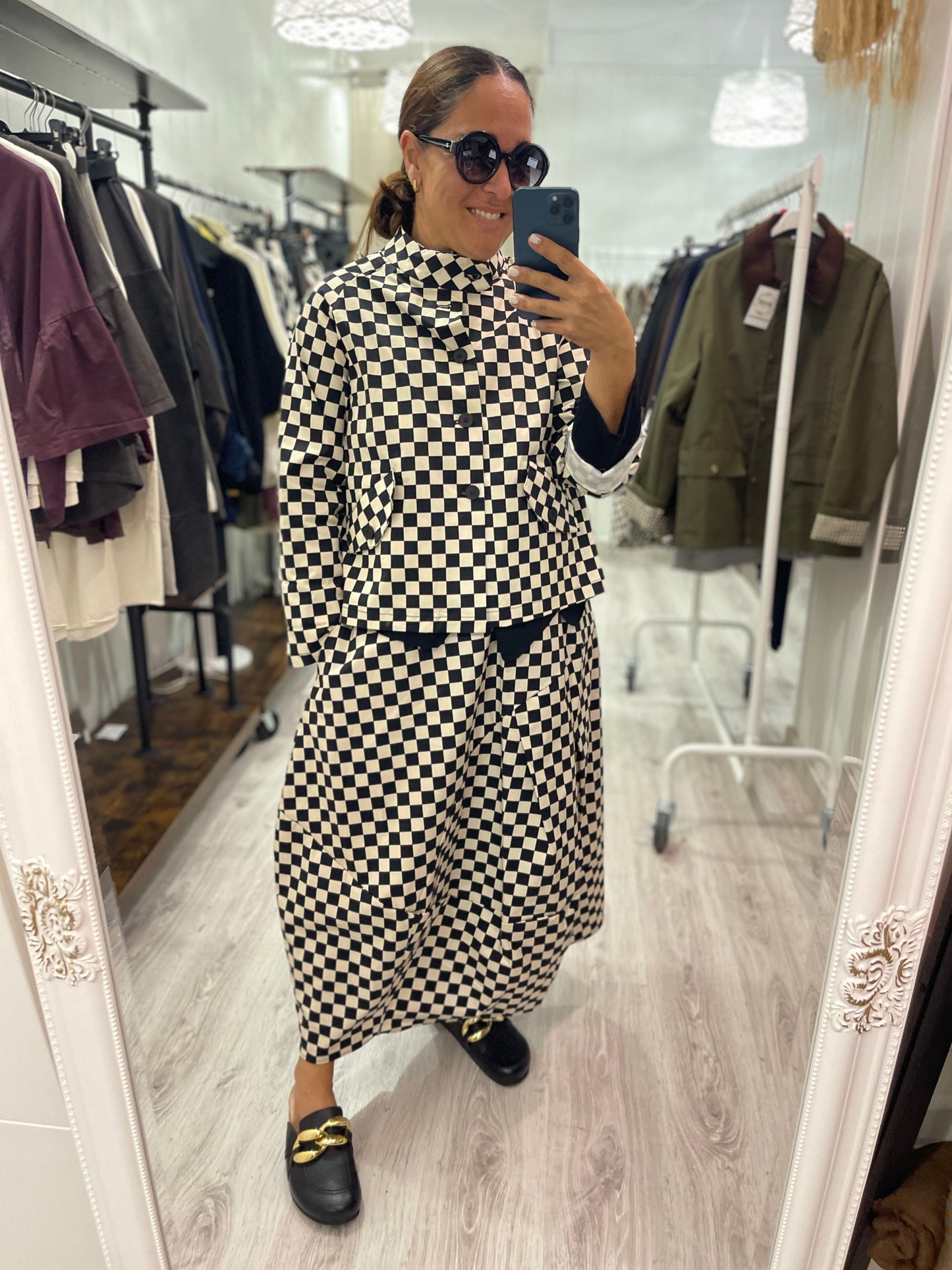 Chaqueta Damero