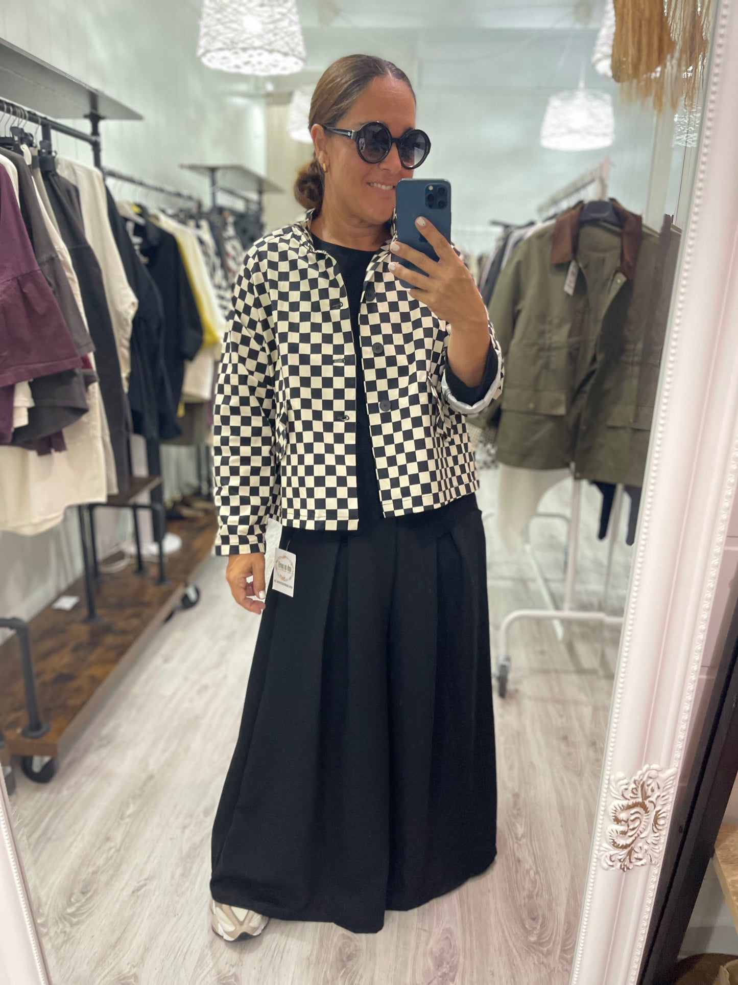 Chaqueta Damero