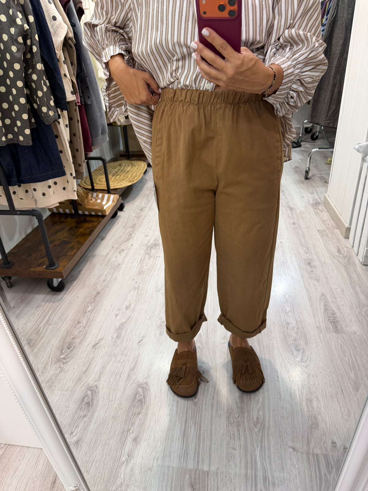 Pantalón Kobe camel