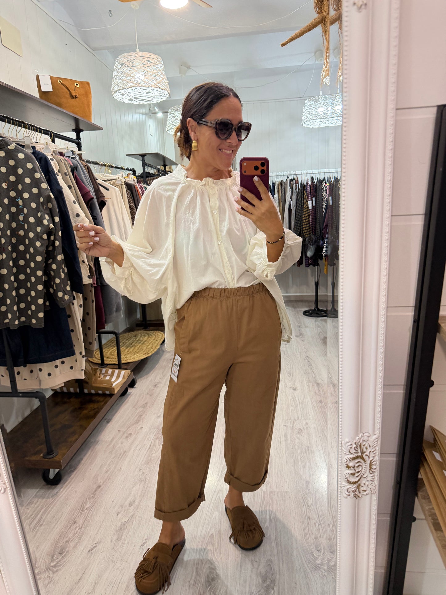Pantalón Kobe camel