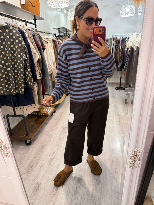 Pantalón Kobe chocolate