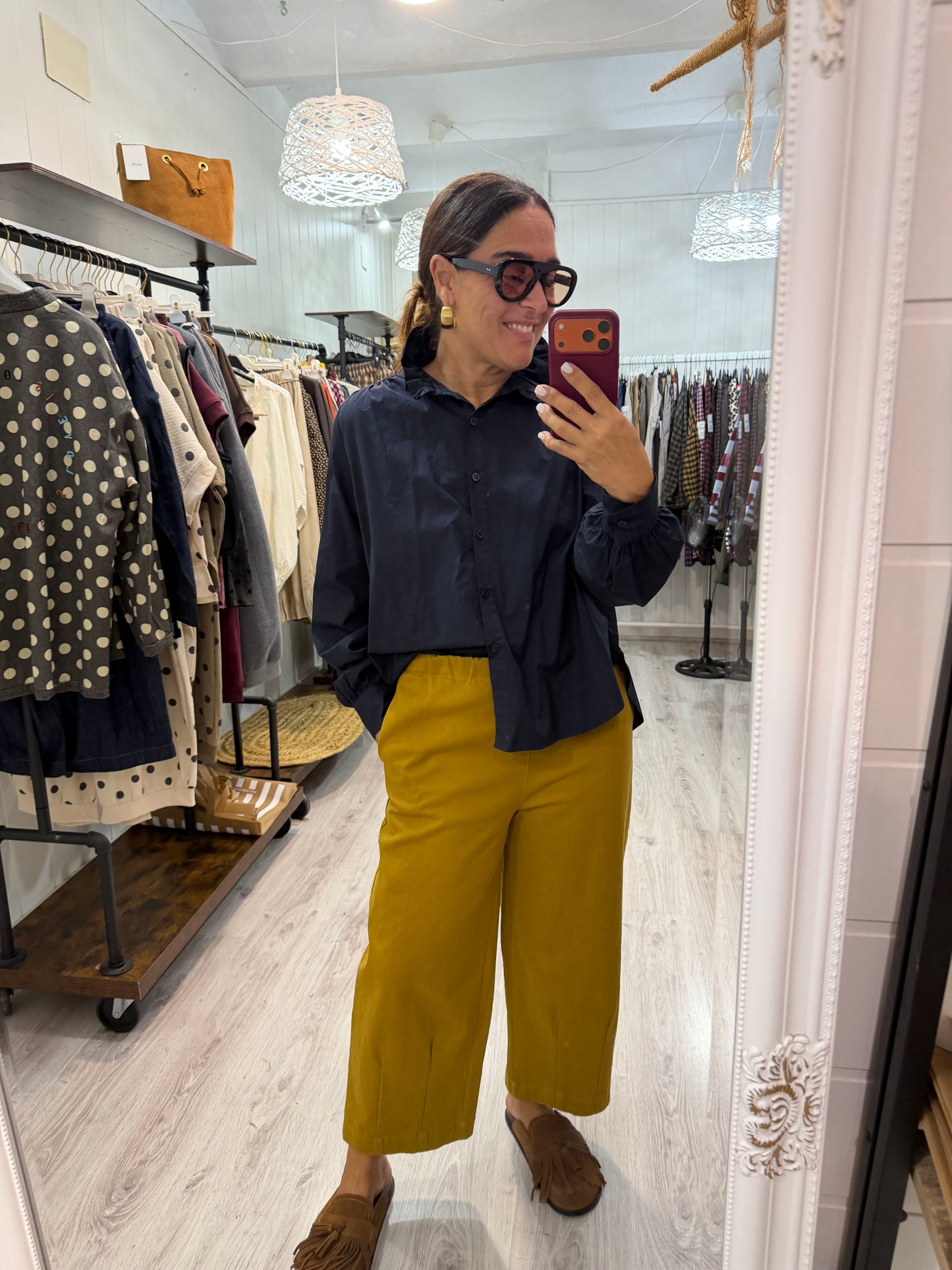 Conjunto Traje mostaza