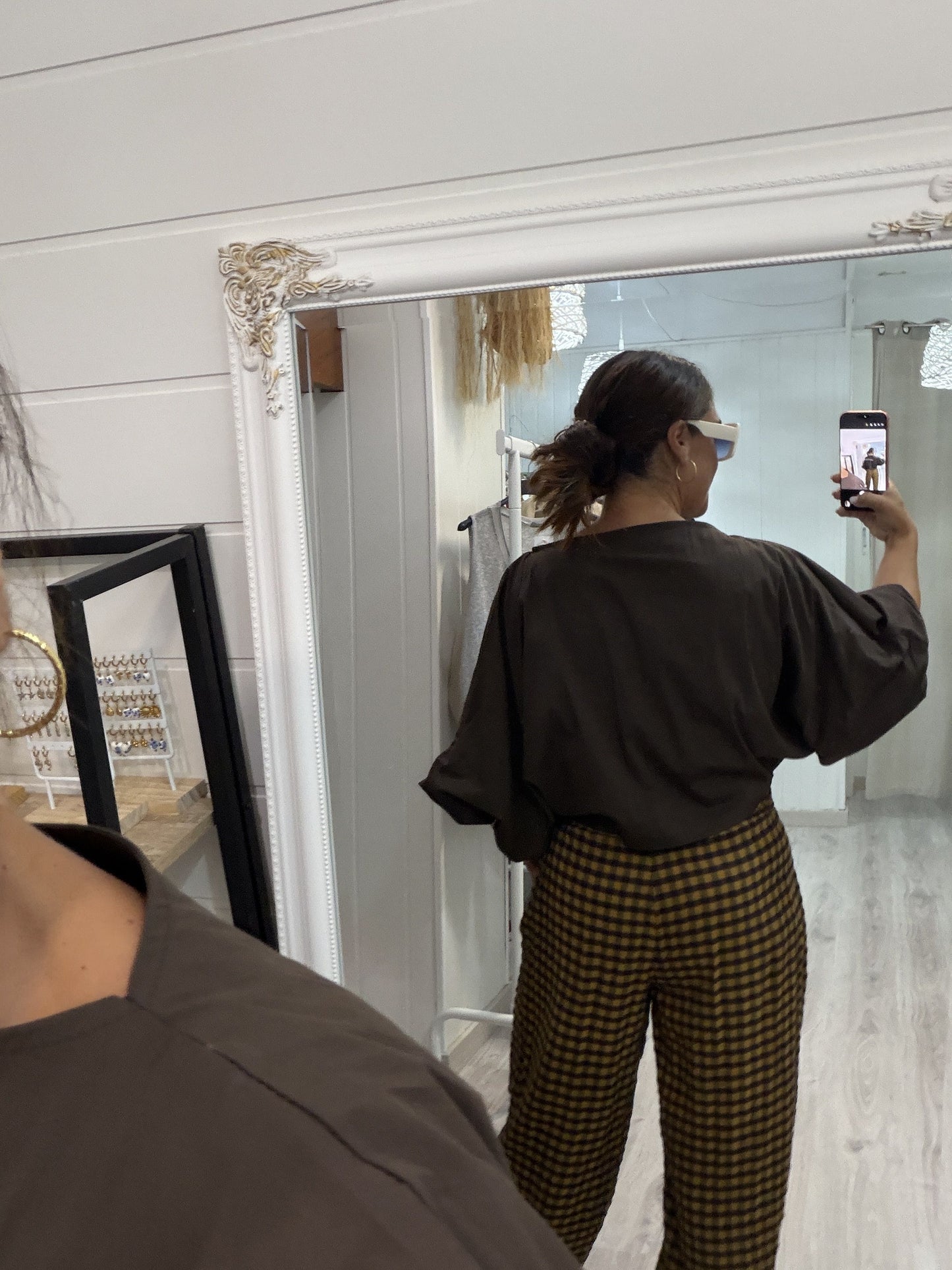 Blusa Maga convertible chocolate
