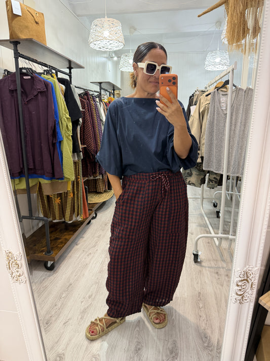 Blusa Maga convertible marino