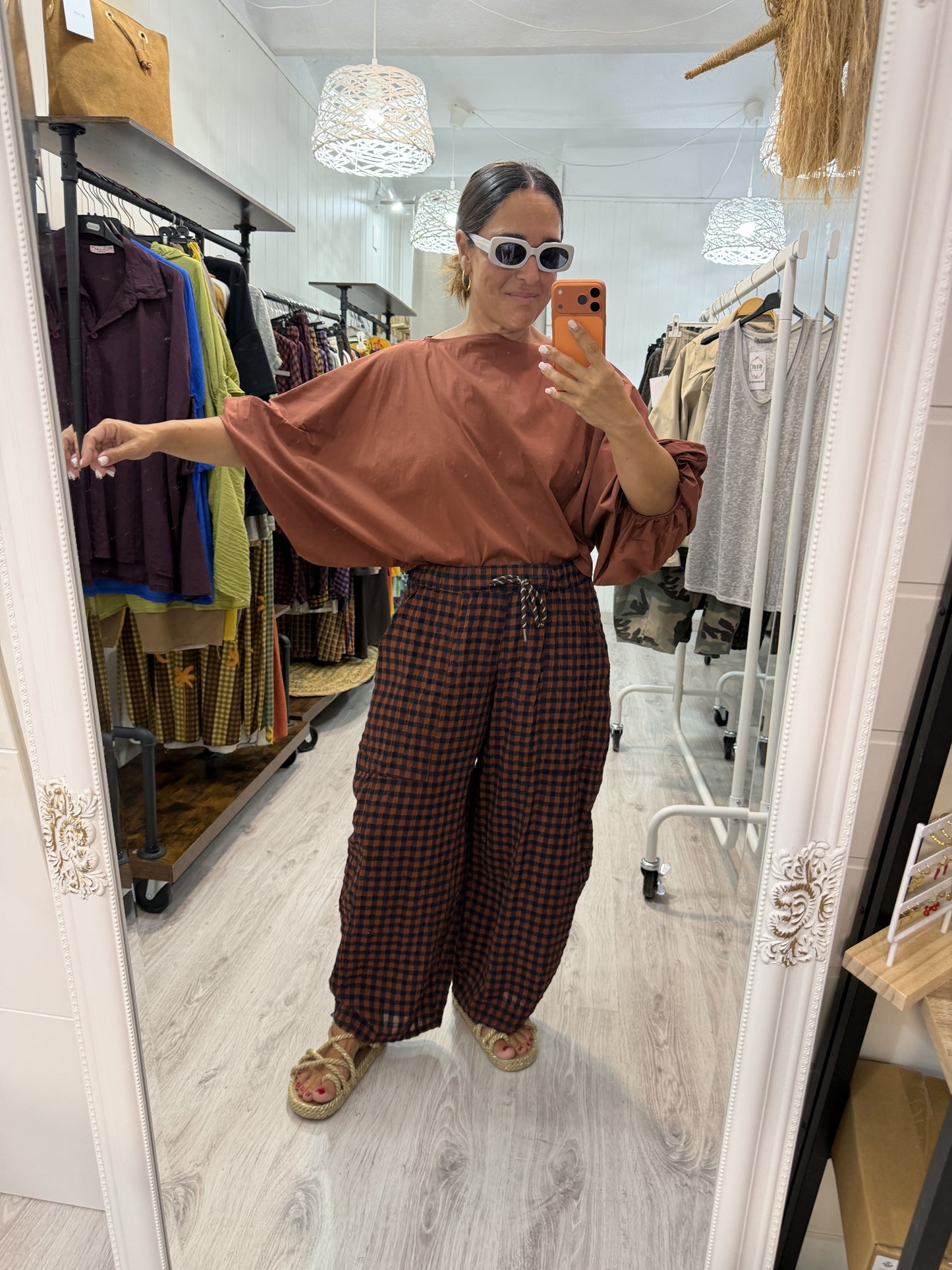 Blusa Maga convertible caldera