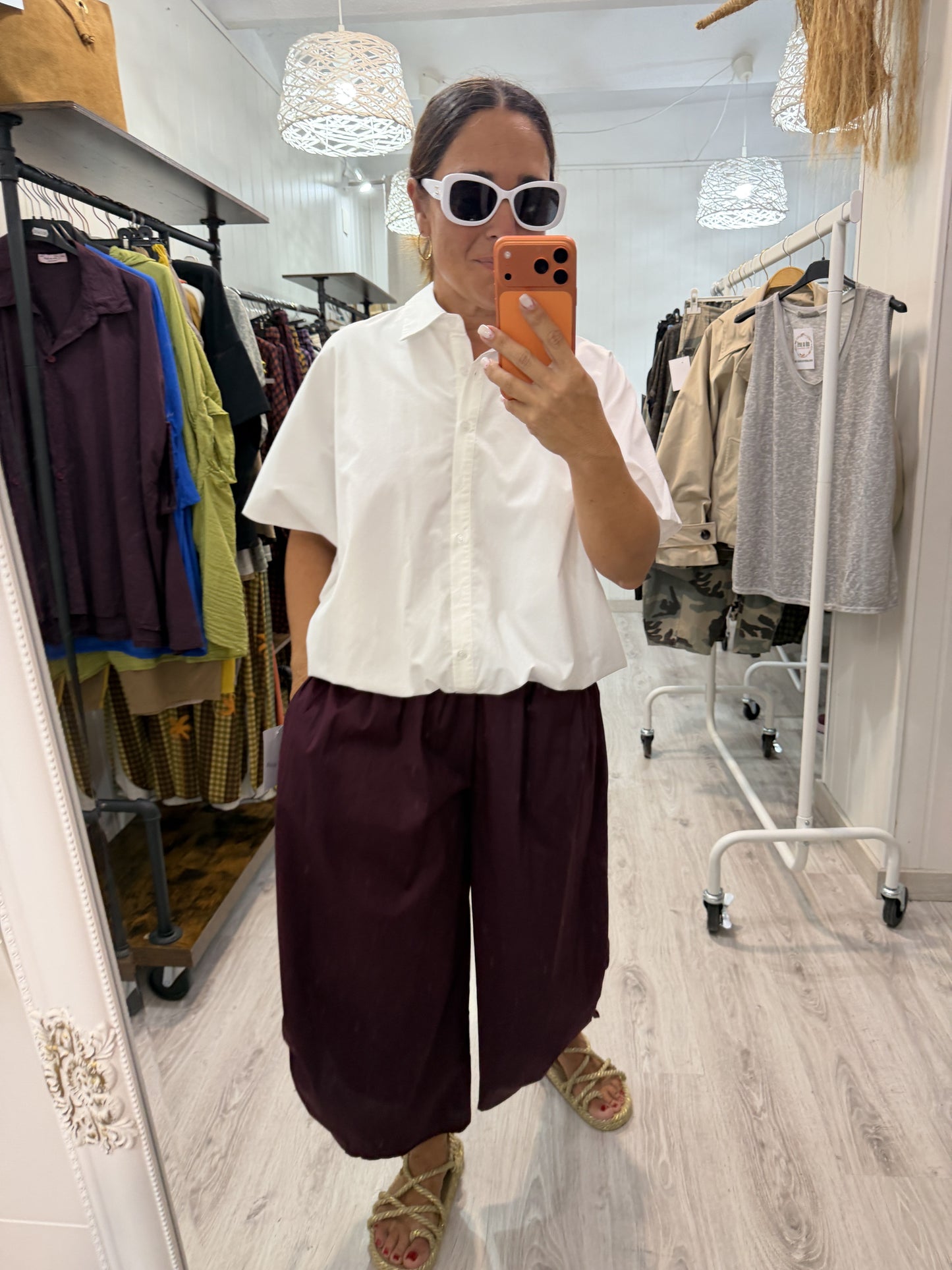 Camisa Nara blanco