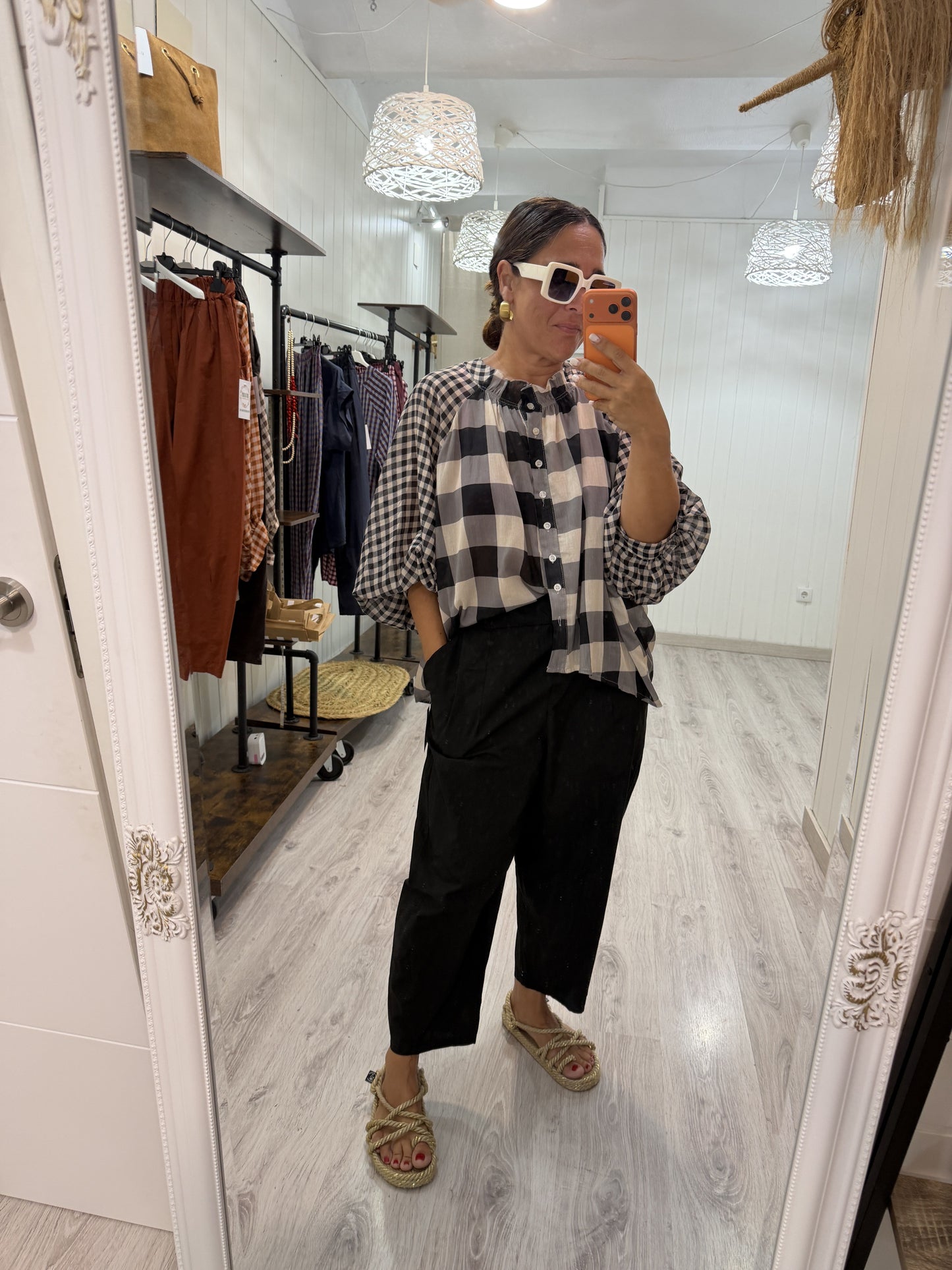 Blusa Akari negro