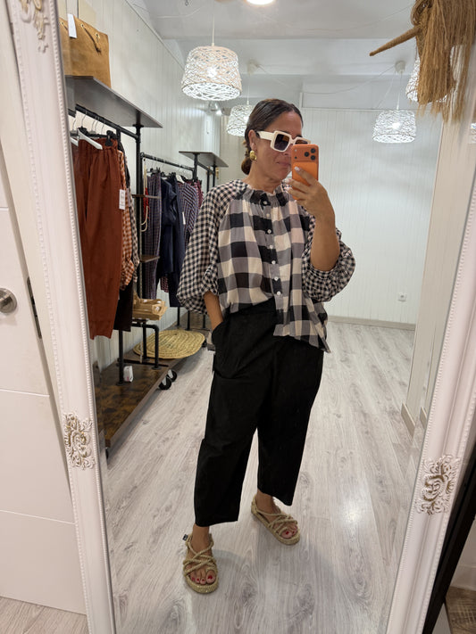 Blusa Akari negro
