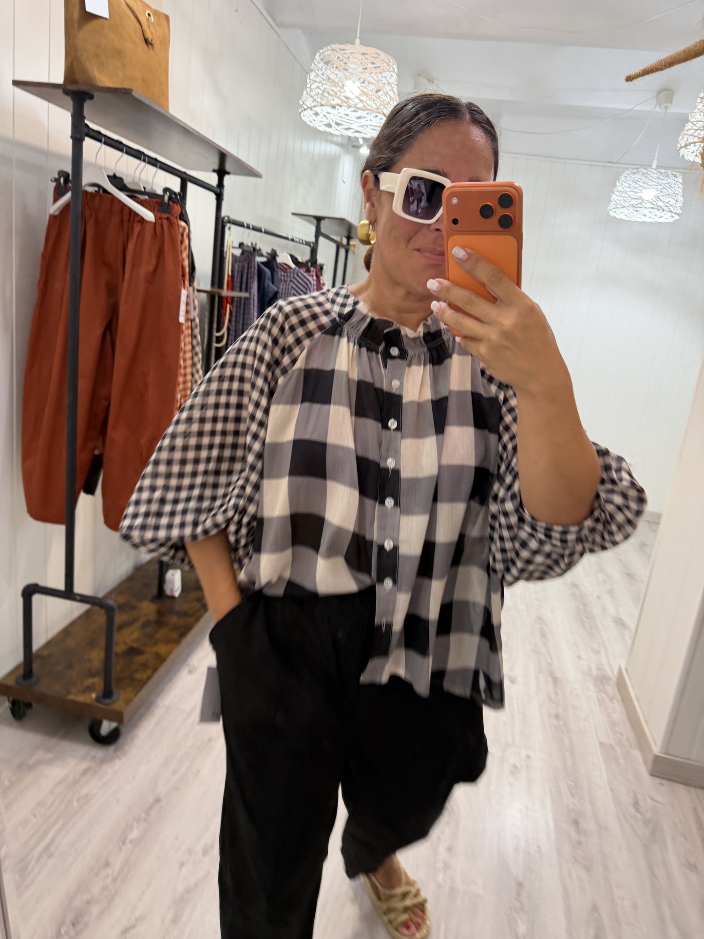 Blusa Akari negro