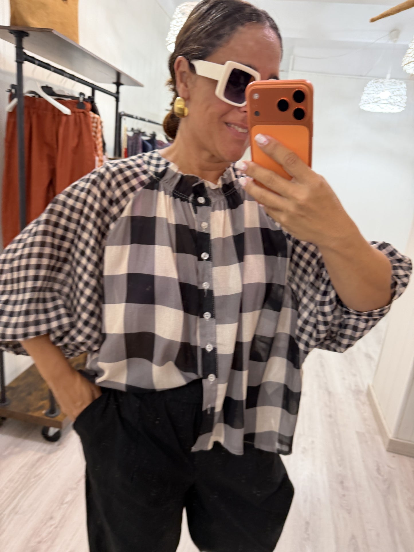 Blusa Akari negro