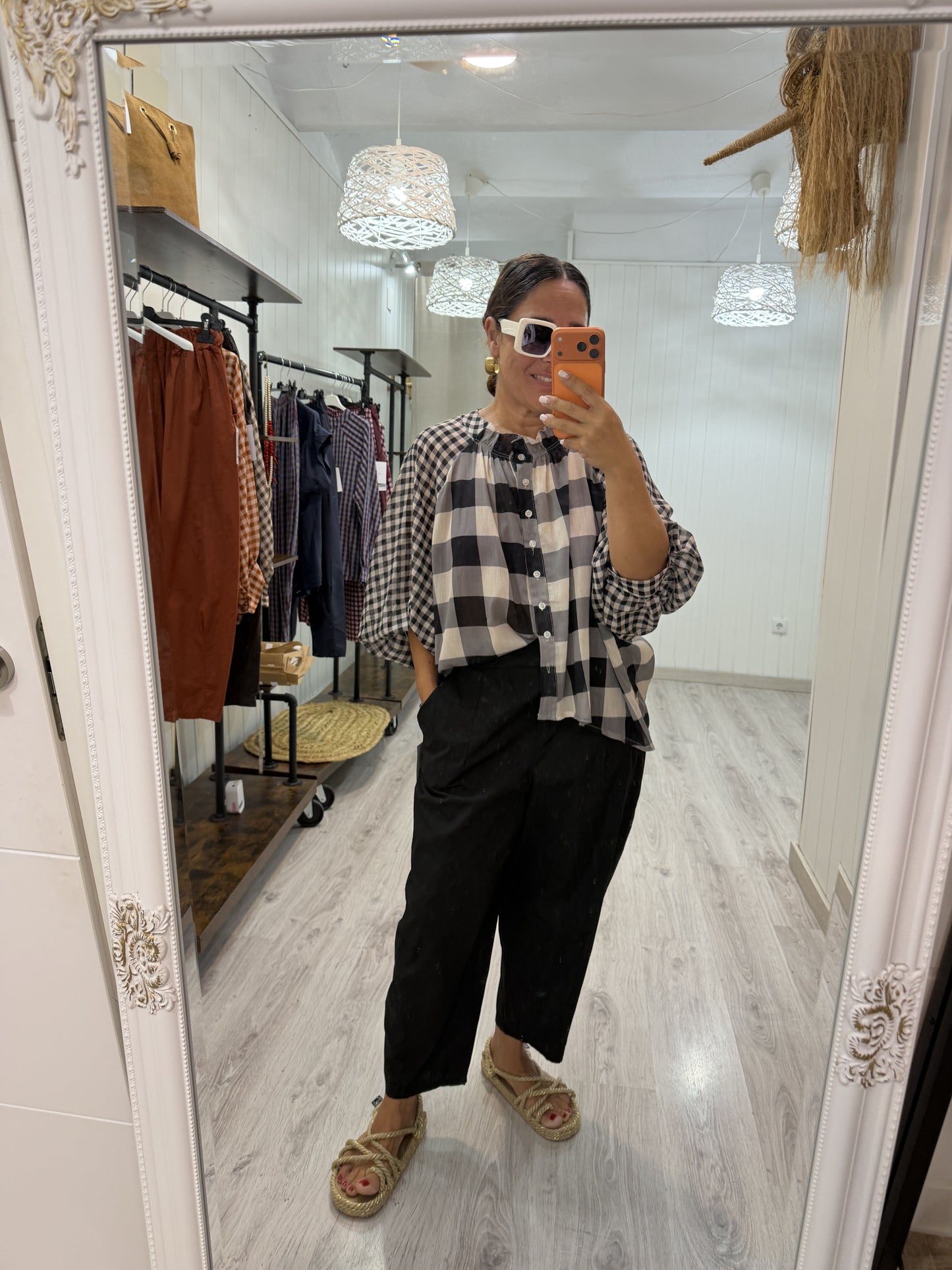Blusa Akari negro