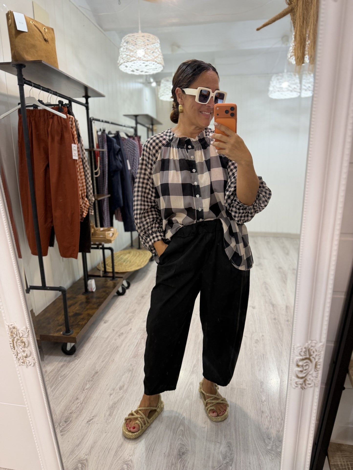 Blusa Akari negro