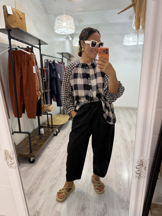 Blusa Akari negro