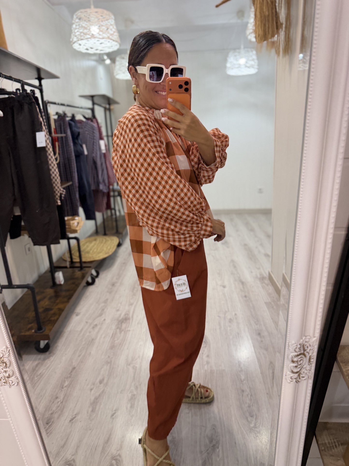 Blusa Akari caldera