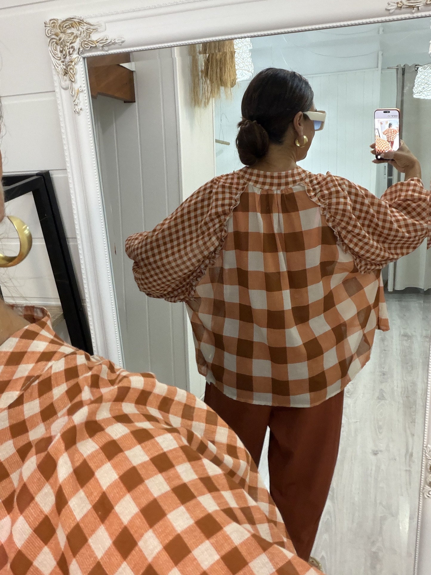 Blusa Akari caldera