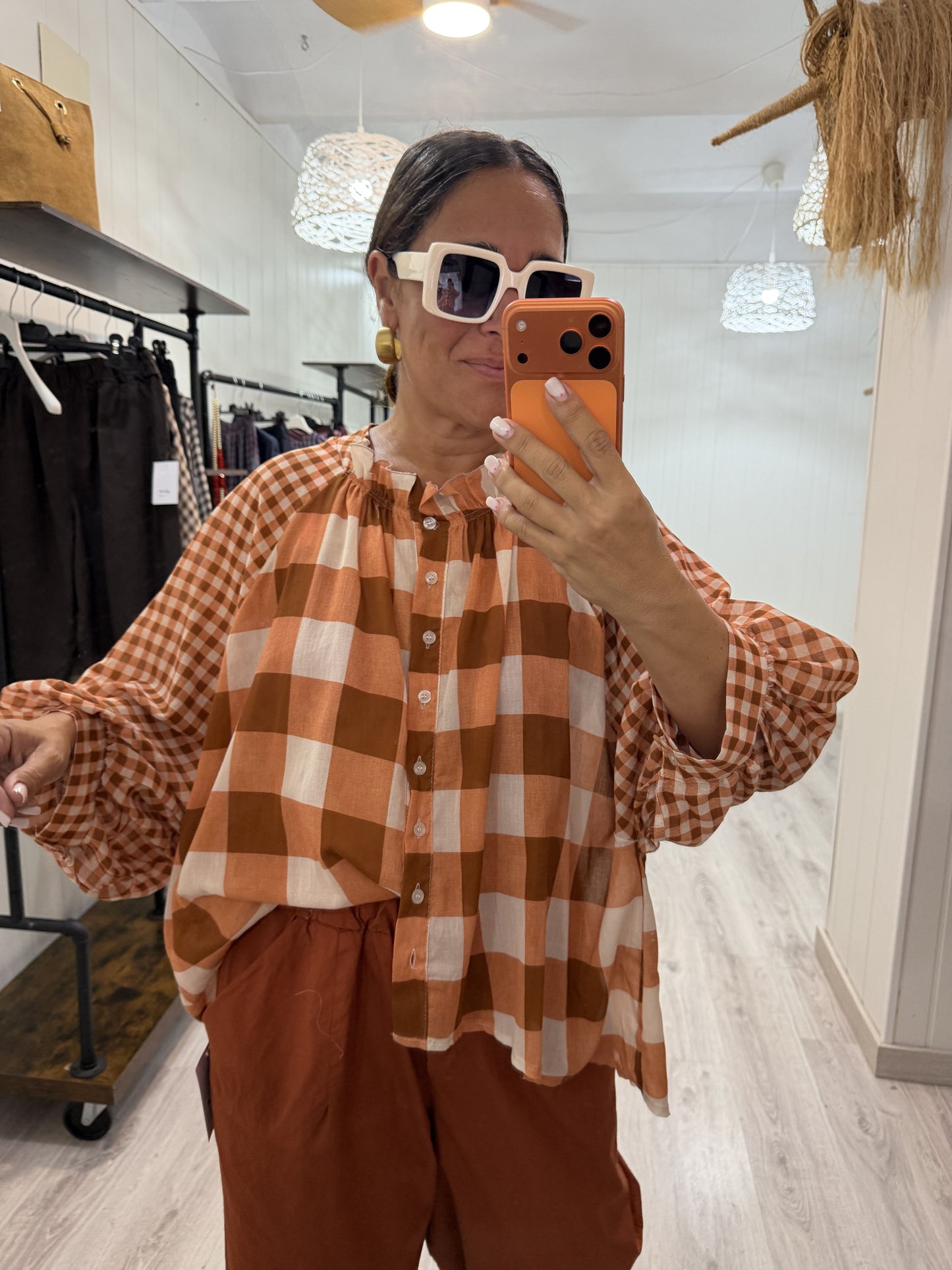 Blusa Akari caldera