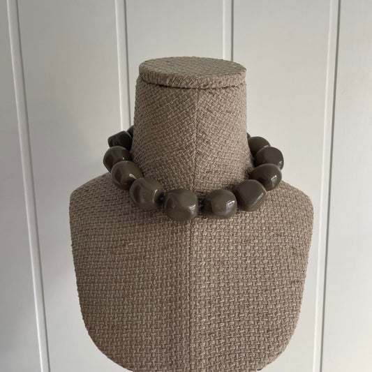 Collar Stone gris