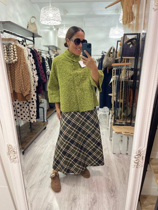 Chaqueta Yara pistacho