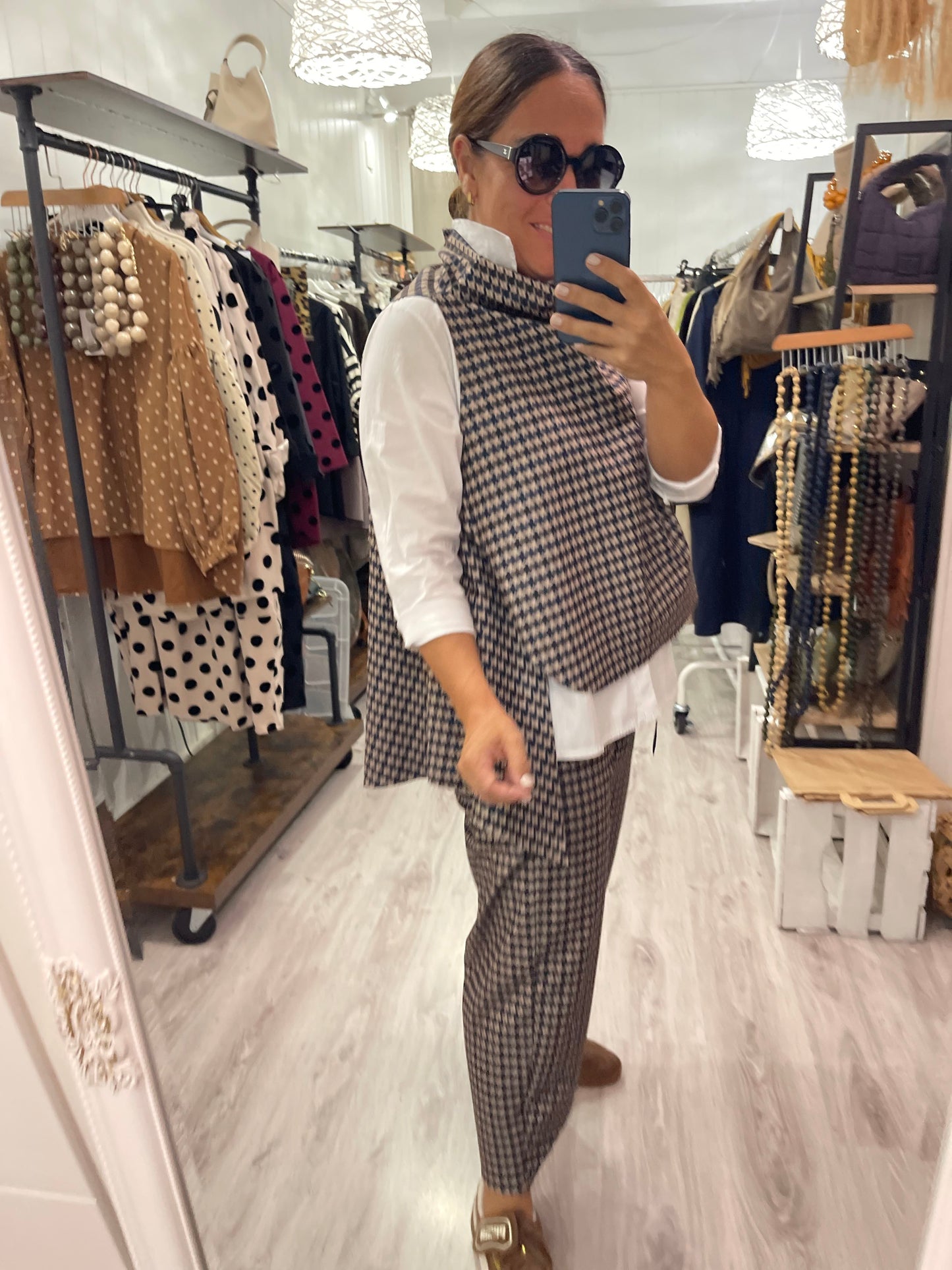 Pantalón pata de gallo