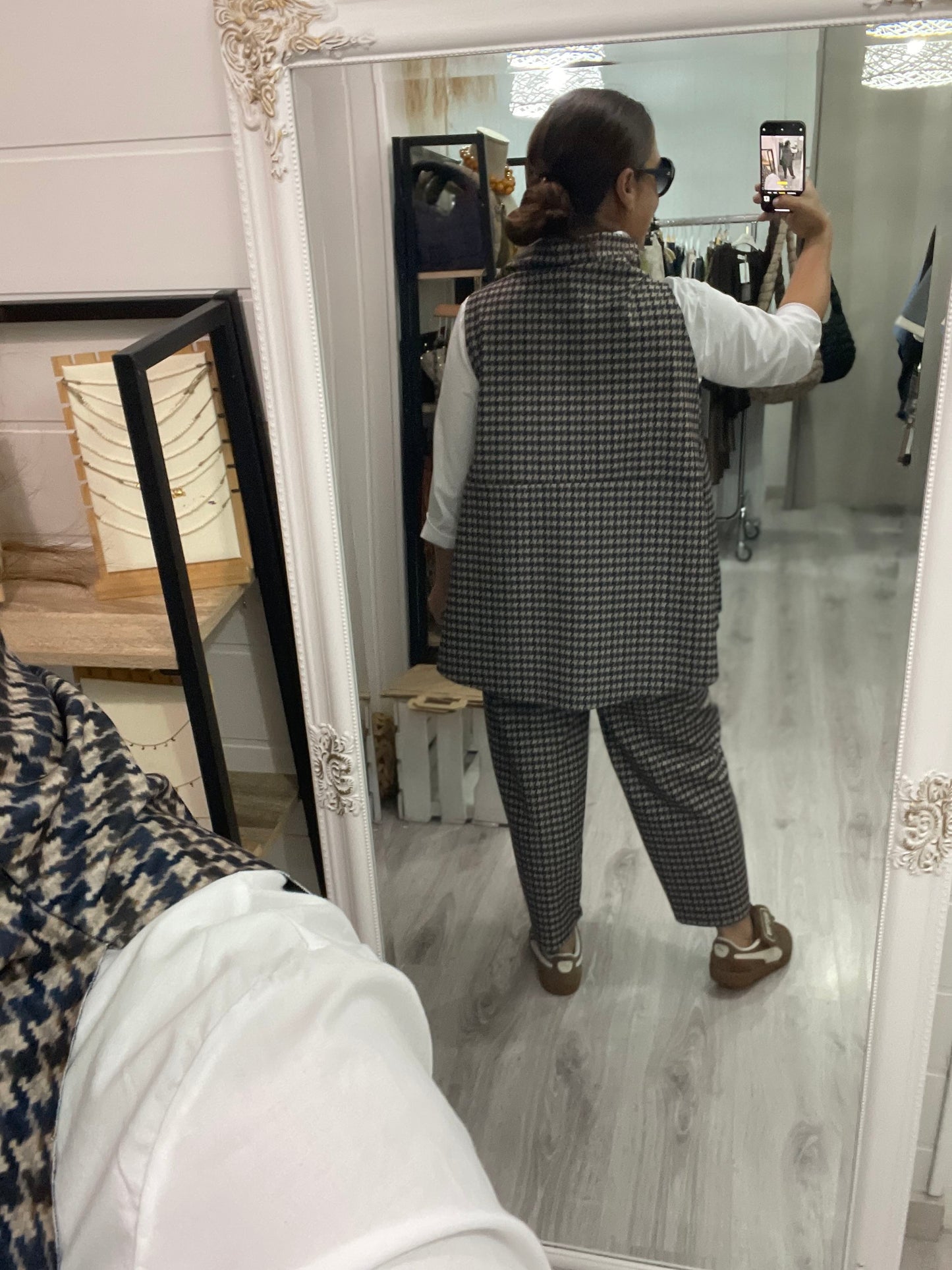 Pantalón pata de gallo