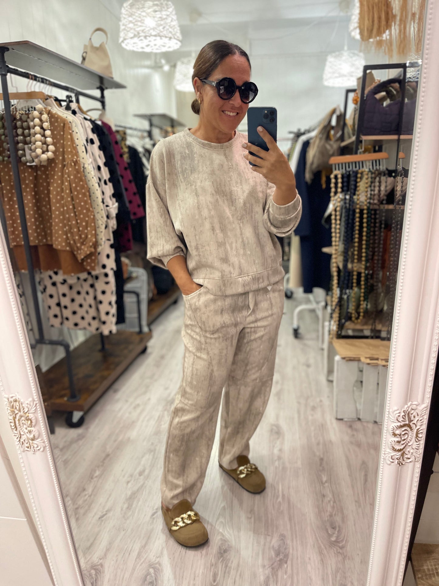 Conjunto Golden beige