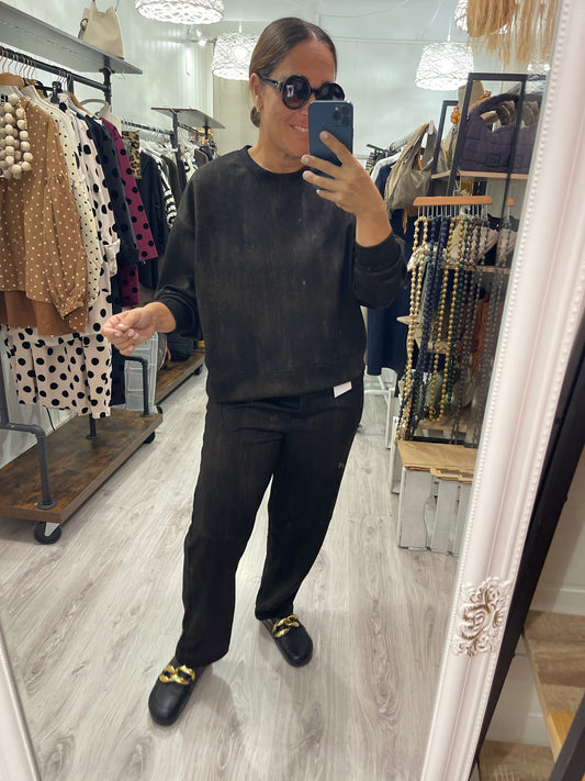 Conjunto Golden negro